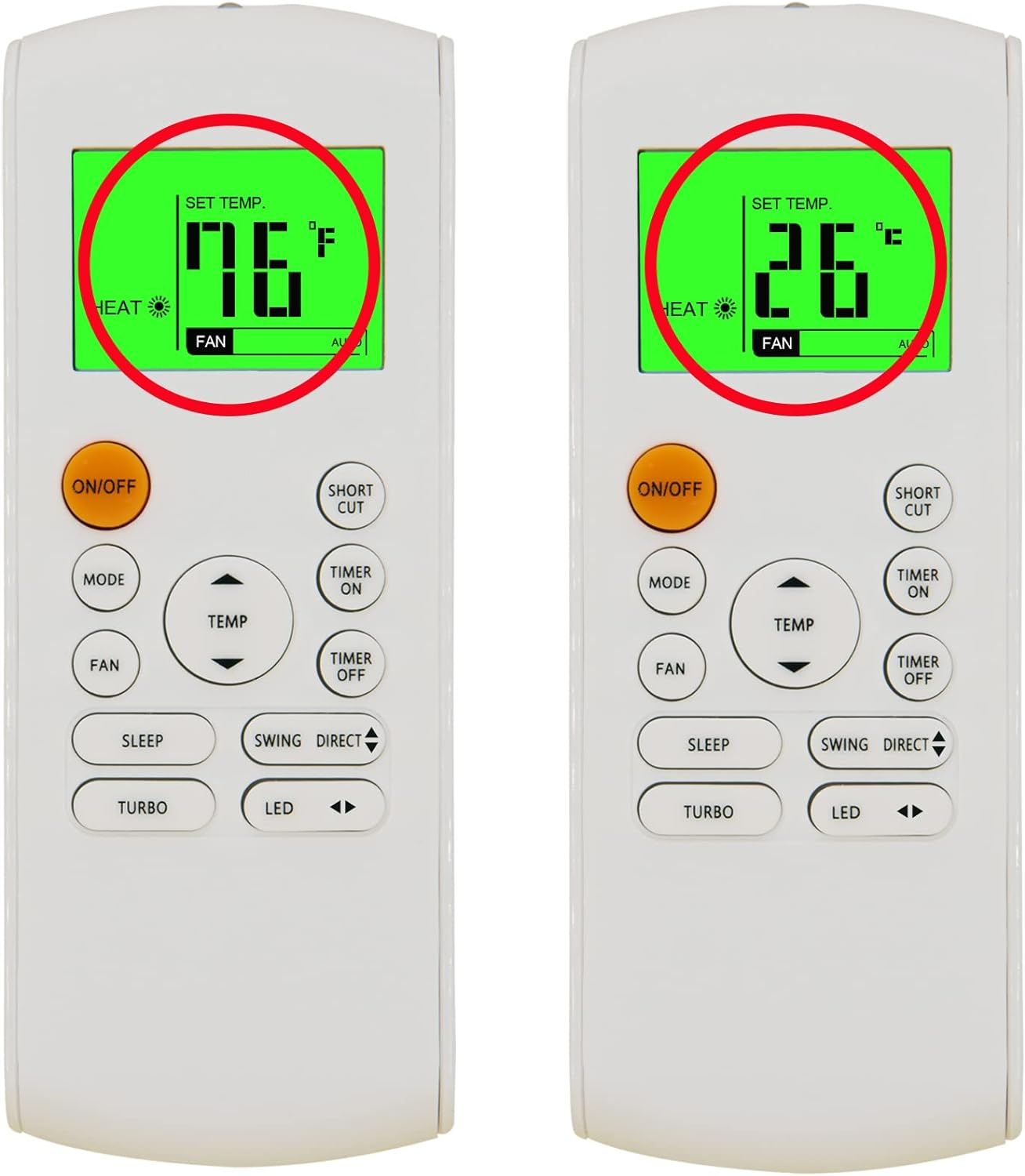 Mando a Distancia de Repuesto para Aire Acondicionado MRCOOL RG57A6BGEFU1