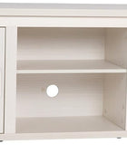 Flash Furniture Sheffield - Soporte de madera para TV de 80 pulgadas, consola...