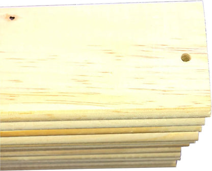 Soporte de colchón de listones de madera de pino macizo, paquete de 13 piezas