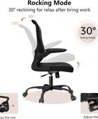 Silla de oficina ergonómica, cómoda silla giratoria para oficina en casa, silla...