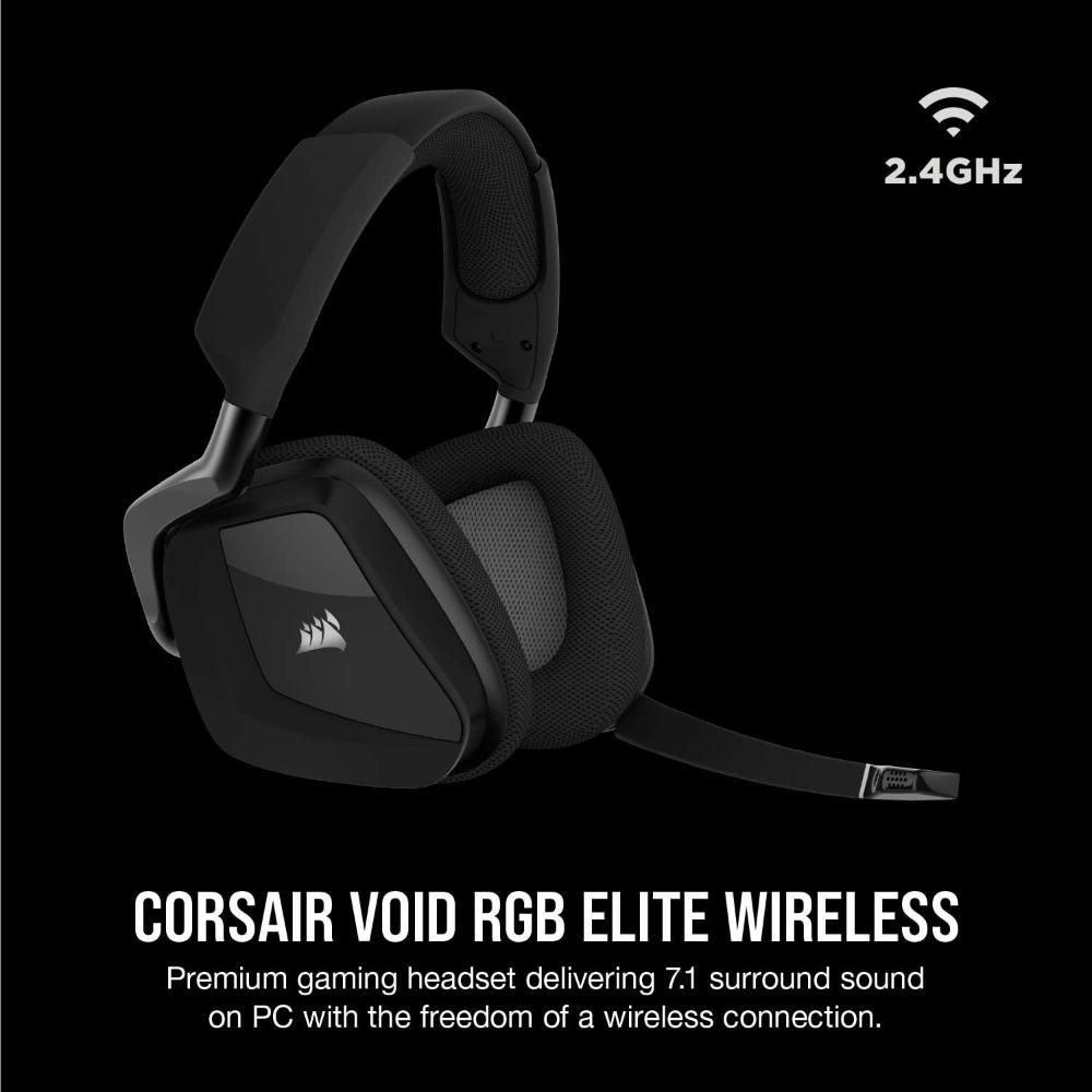 Auriculares para gamer Corsair VOID ELITE RGB Wireless
