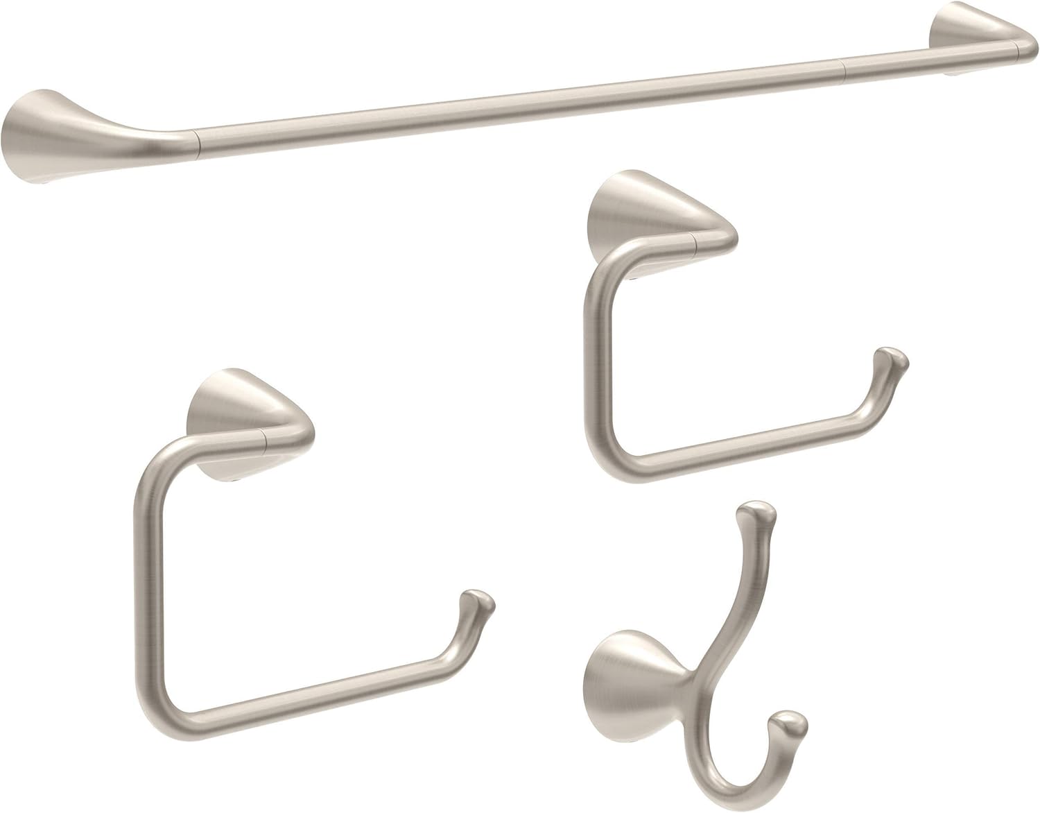 Delta Arvo - Toallero de mano SpotShield de níquel cepillado para pared de...