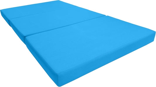 Shikibuton Cama plegable en 3, espuma de alta densidad de 1.8 lbs, tamaño Twin,