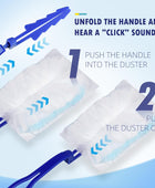 30 repuestos de plumero compatibles con Swiffer Dusters 180 Mango extensible,