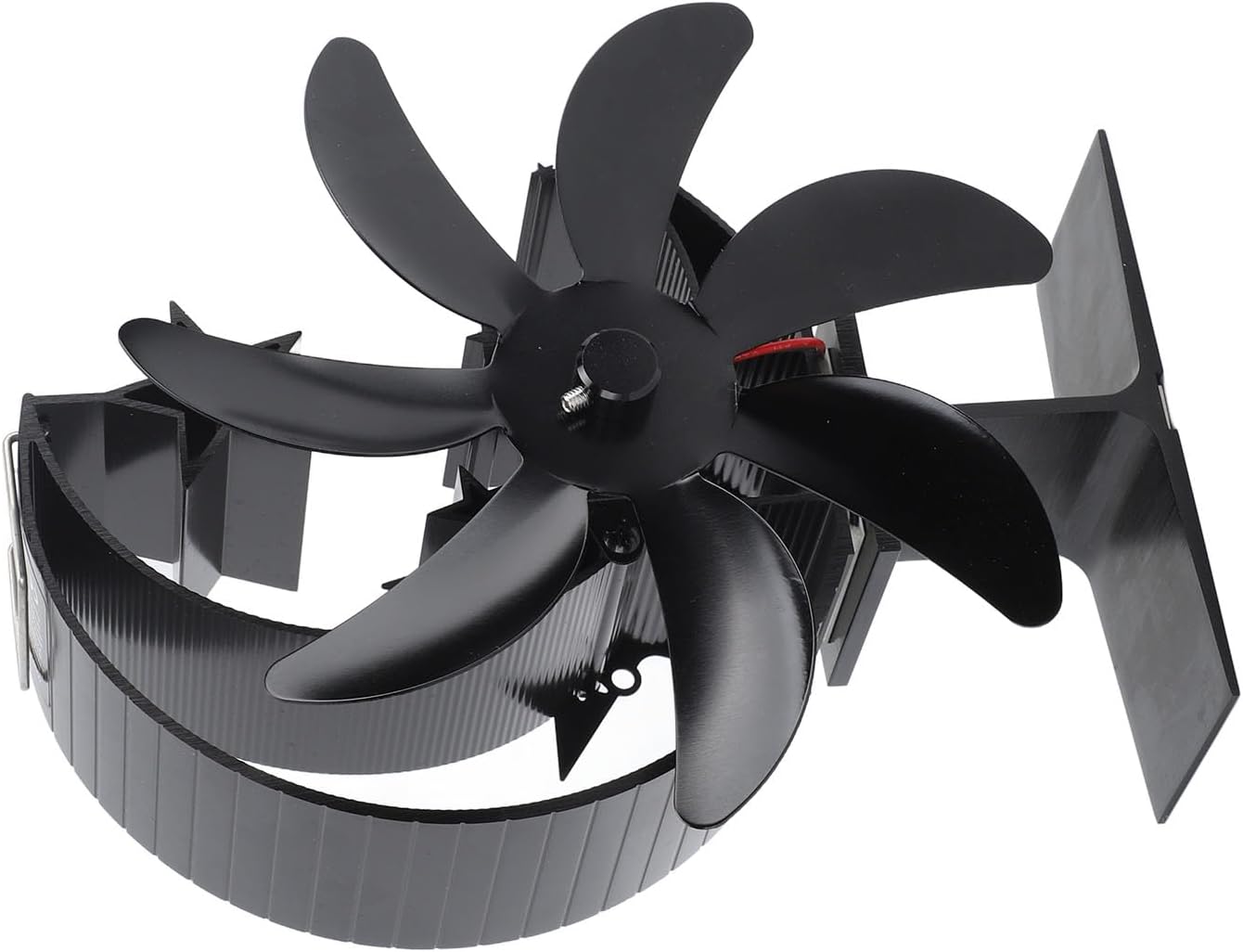 Hilitand Ventilador de estufa de 7 aspas, ventilador de estufa de leña, modelo...