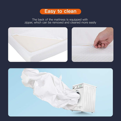 Colchón Queen de espuma viscoelástica de gel de 8 pulgadas para aliviar la