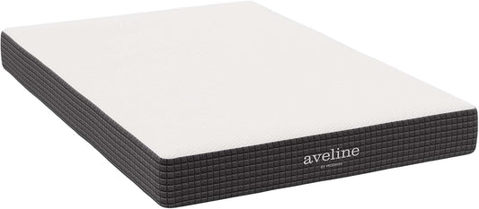 Aveline Colchón de tamaño Gemelo de espuma viscoelástica con infusión de gel,