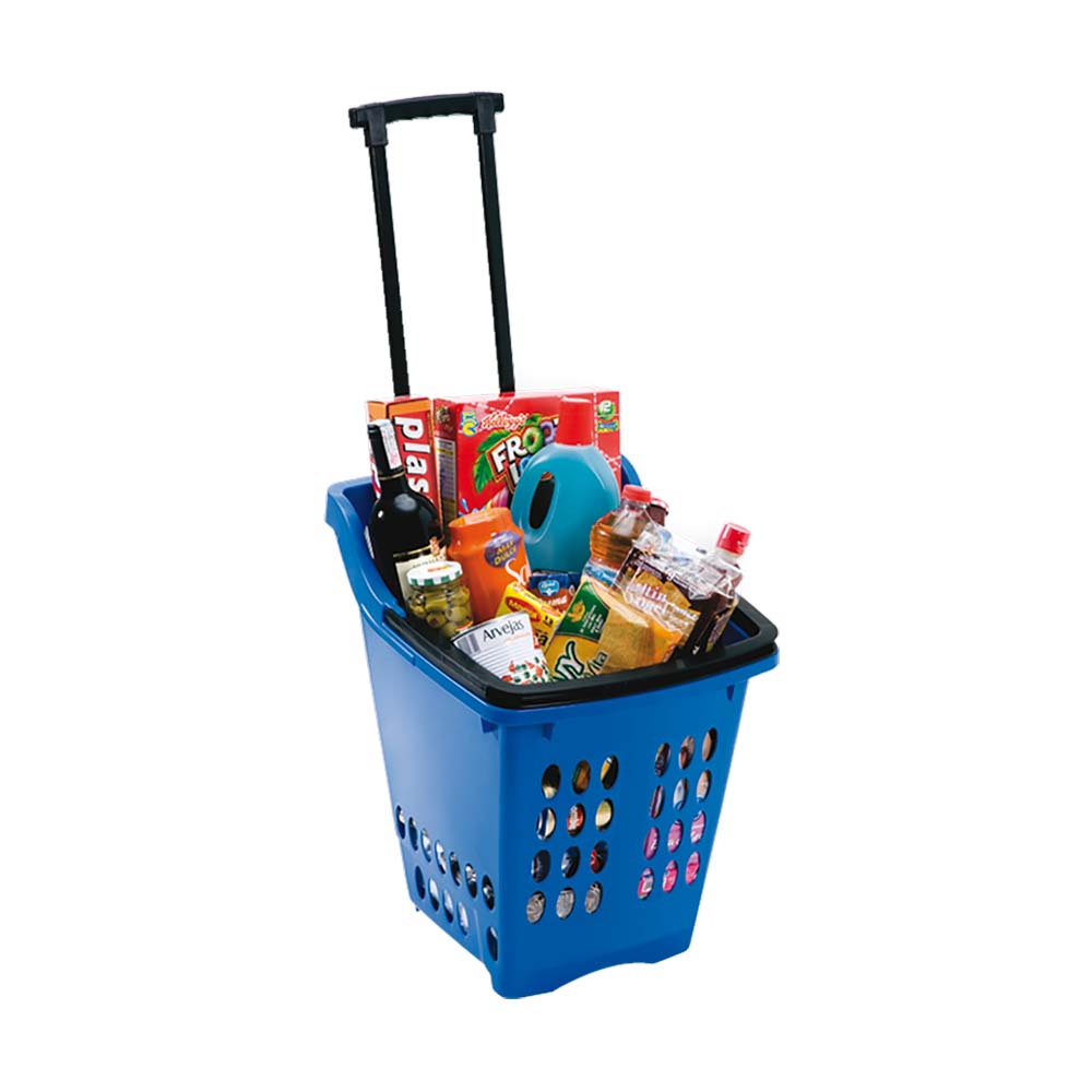 Cesta de Mercado 31 Lt Azul