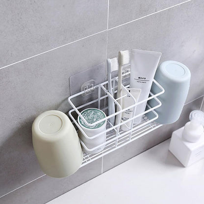 Soporte para cepillo de dientes de baño de acero inoxidable, soporte para pasta