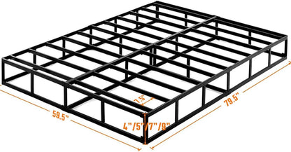 TATAGO Box Spring Queen - Somier de metal de 7 pulgadas, tamaño Queen, somier...