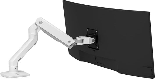 Ergotron Brazo de monitor HX Premium resistente, soporte de escritorio VESA...