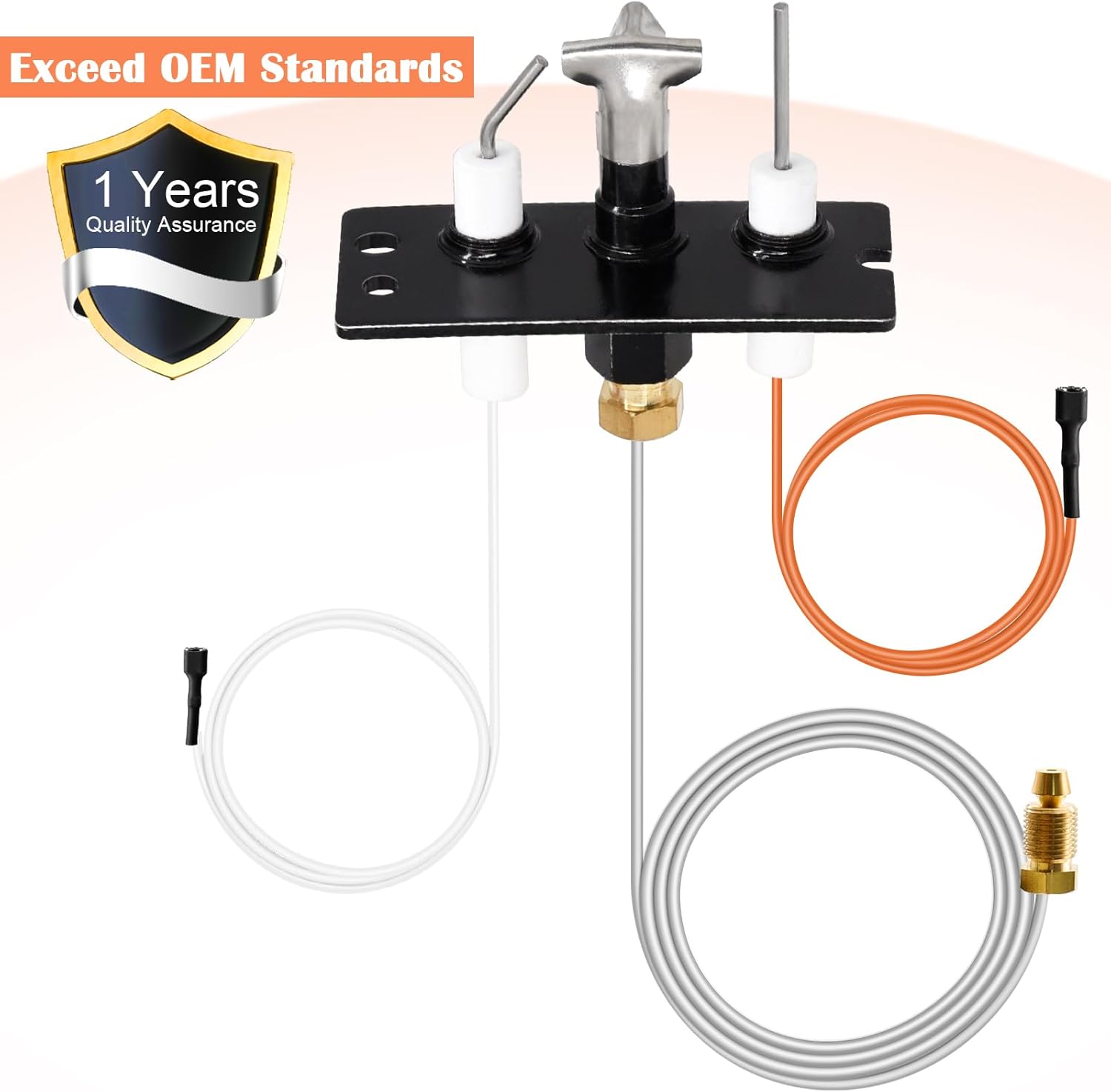 Hiorucet Pilot Assembly 4021-423 - Conjunto de gas propano para calentador...