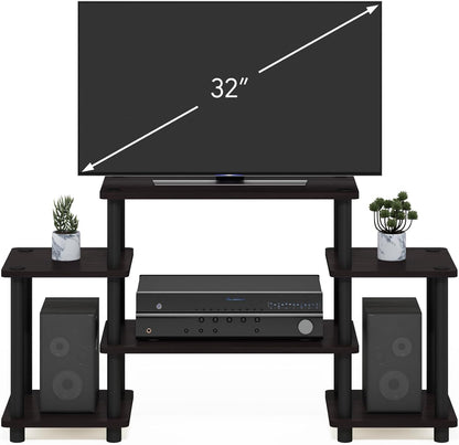 Turn-N-Tube 11257DWN Centro de entretenimiento con montaje sin herramientas,