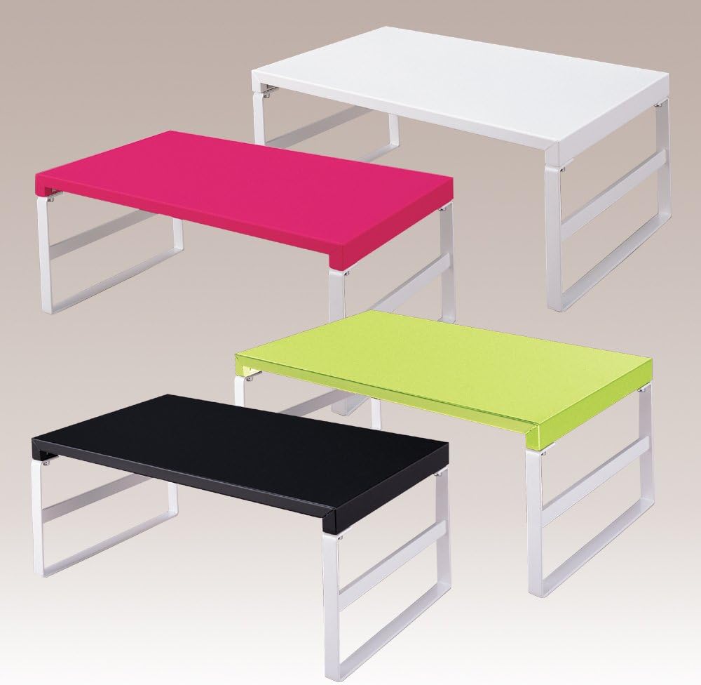 LIHIT LAB Soporte de escritorio, 9.8 x 15.4 x 6.3 pulgadas, blanco (A7331-0)