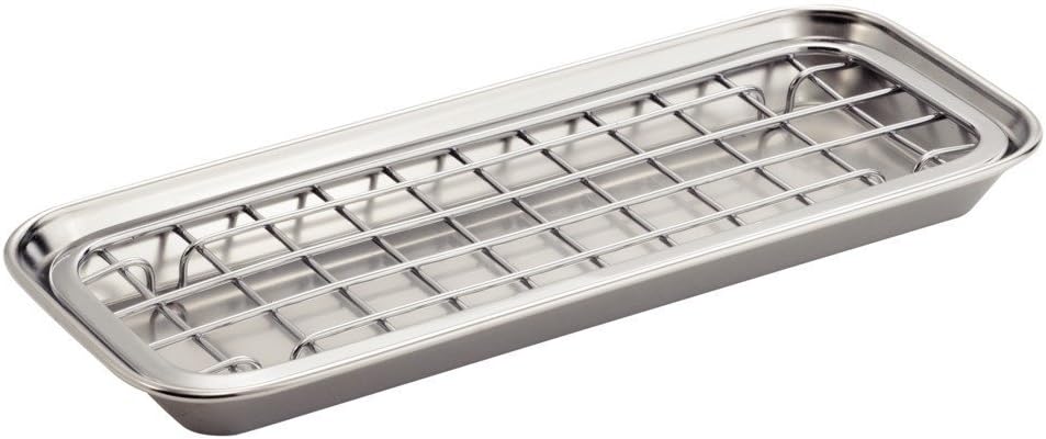 InterDesign Gia charola para jabón para lavabo de cocina - Diseño de escurrido...