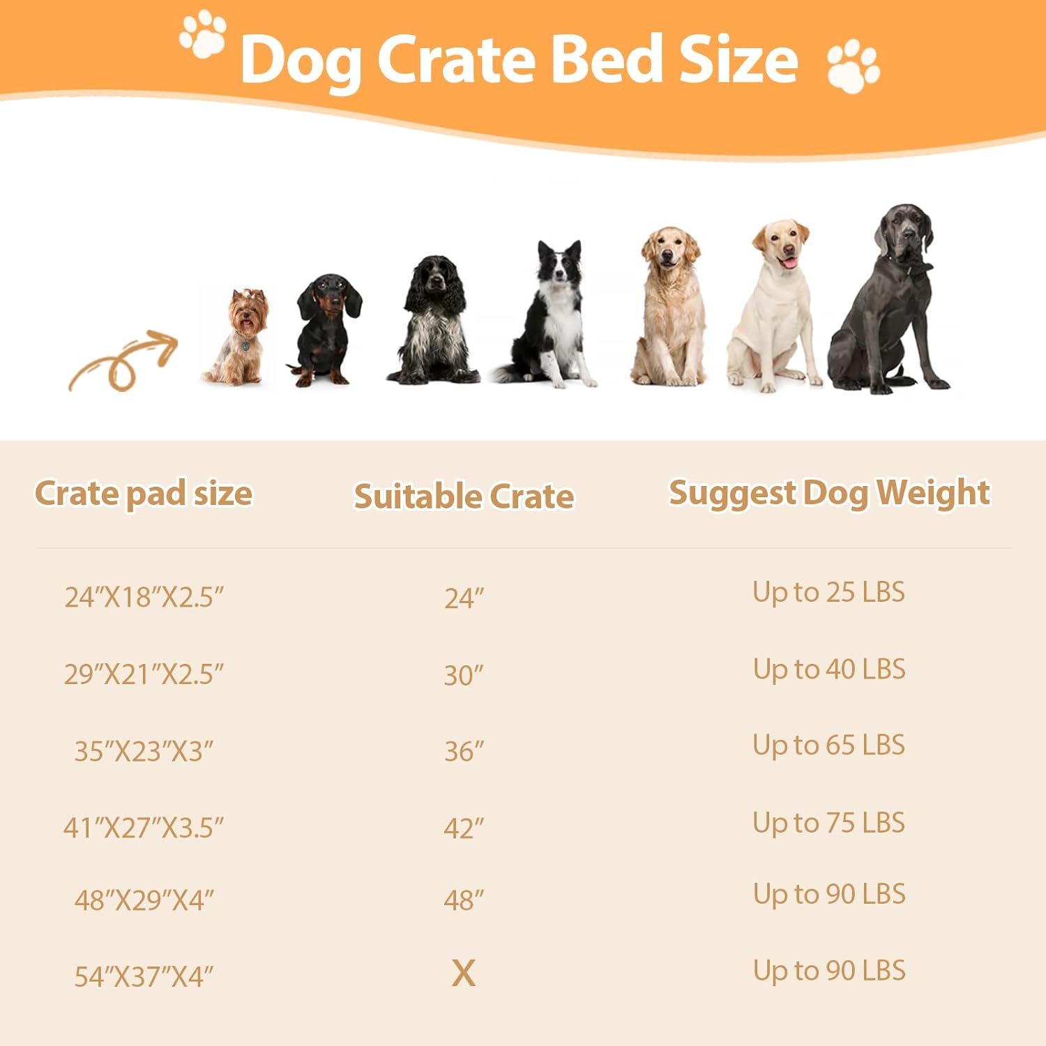 Camas ortopédicas XL para perros de gran tamaño, cama lavable para perros con...