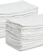 White Shop Towels 12 trapos de 27 x 54 pulgadas en una caja, valiosos trapos de