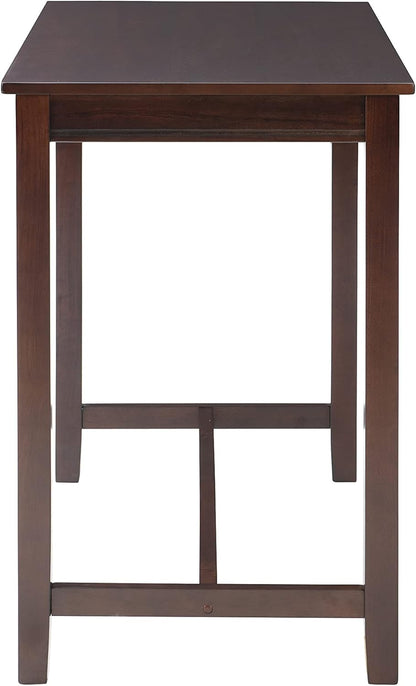 Mesa Claridge de 42 pulgadas de altura de barra Espresso