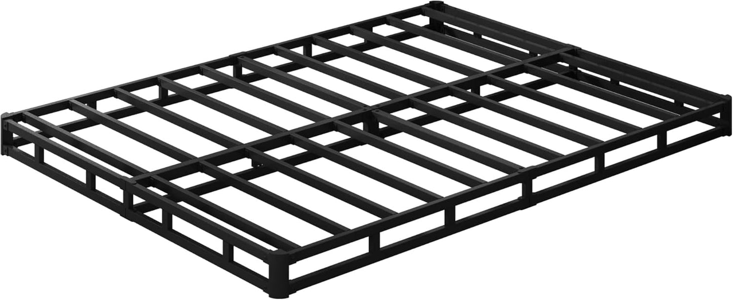 EMODA Base de cama King Box Spring de 5 pulgadas, base de colchón de metal