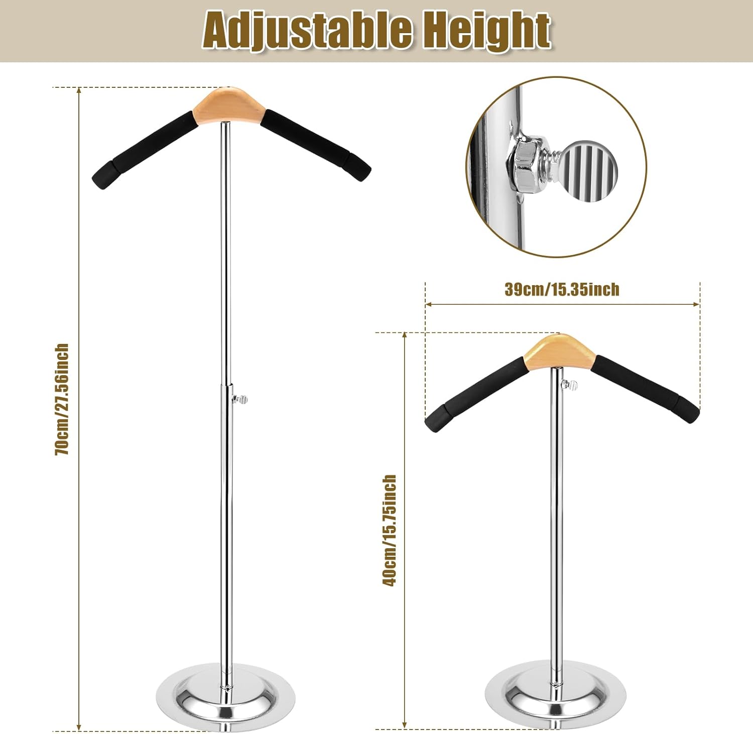 Soporte de hombro flexible ajustable para camisetas, soporte para camisas,