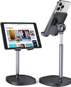 LISEN - Soporte para teléfono celular, ajustable, accesorios para escritorio de...