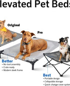 COOLAROO Cama elevada y refrescante para perros, para interiores y exteriores,...