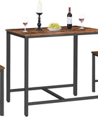 Juego de mesa de comedor, juego de mesa de bar y sillas, mesa de cocina y