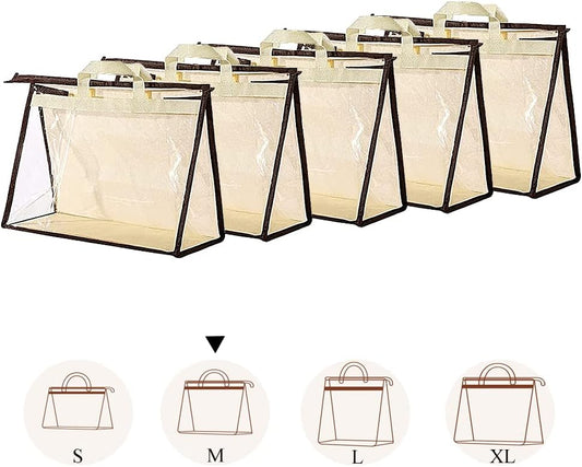 Organizador de almacenamiento de 5 piezas para colgar bolsos, no tejido,...