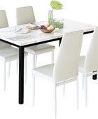 Juego de mesa de comedor para 4, mesa de cocina y sillas, mesa de comedor de