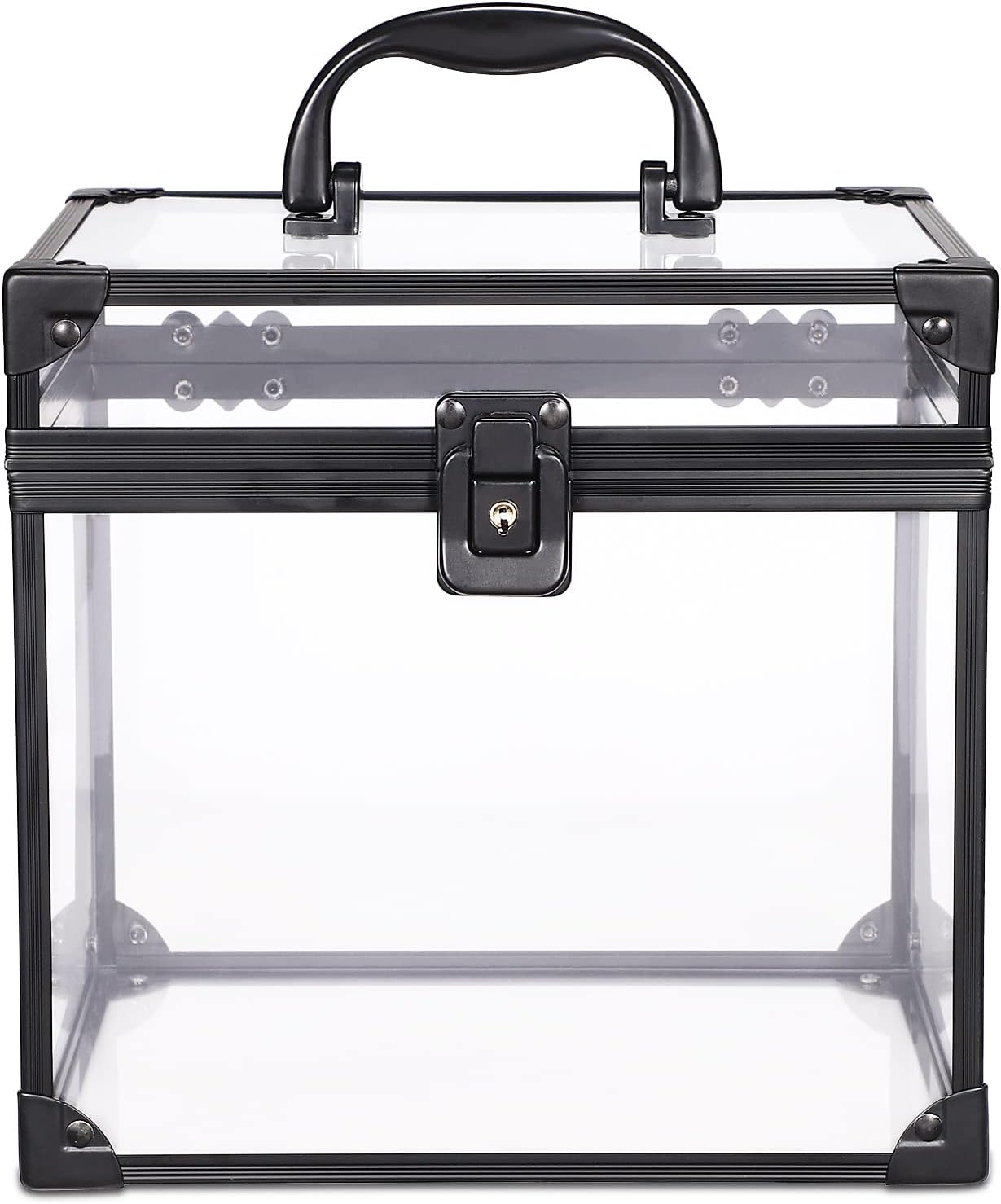 Noverlife Caja de corona portátil para concursos, 8 x 7 x 7.5 pulgadas, estuche...