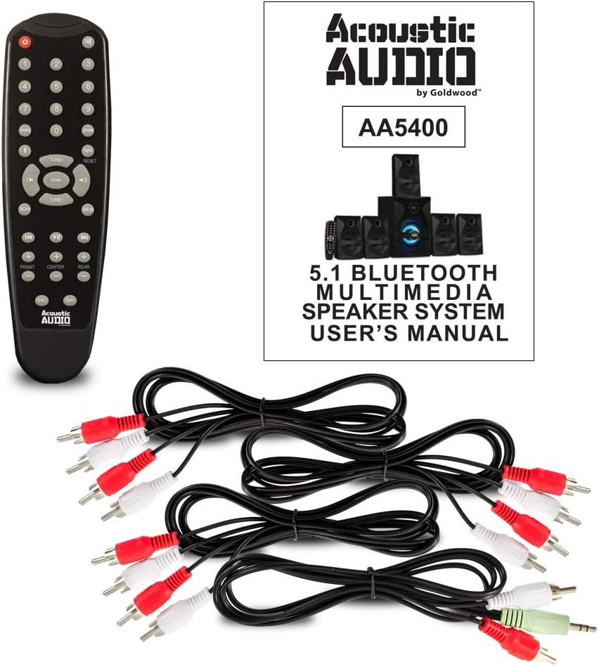 Acoustic Audio by Goldwood Sistema de sonido envolvente AA5400 Sistema de cine...