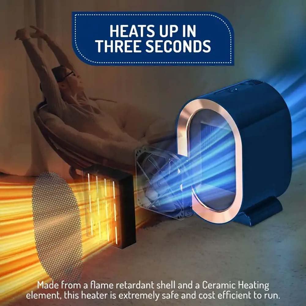 Calentador eléctrico Calentador de eficiencia energética de 1200 W para uso en