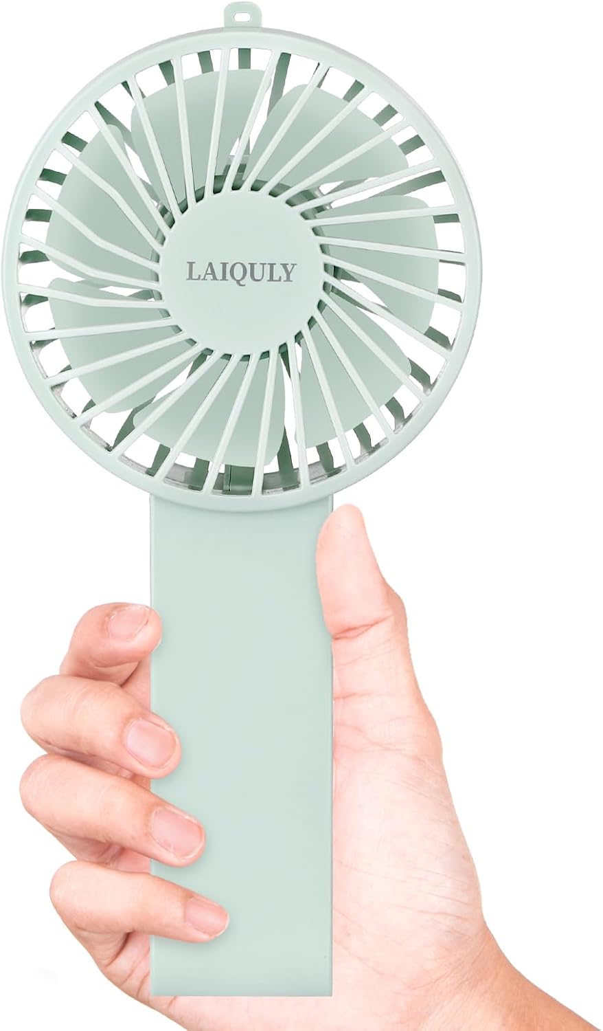 Ventilador de mano, ventilador portátil personal de 3 velocidades, ajustable,...