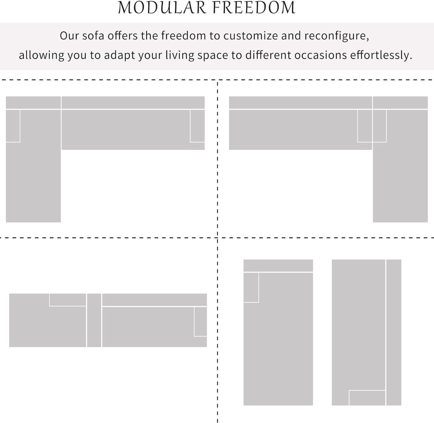 Modernos sofás modulares para sala de estar, juegos de muebles modulares