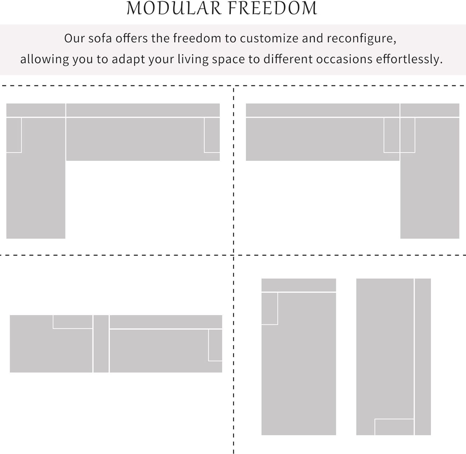 Modernos sofás modulares para sala de estar, juegos de muebles modulares...