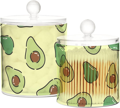 Dispensador de soporte para aguacate, 2 unidades, recipientes de baño
