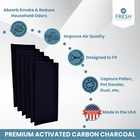 Honeywell - Paquete de 6 prefiltros compatibles con purificadores Air Genius 3,...