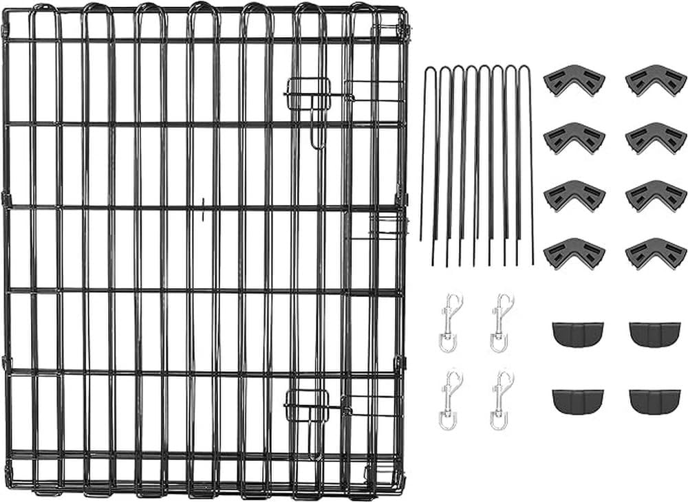 Tienda Basics Corralito plegable octagonal, cuadrado, rectangular de metal para...