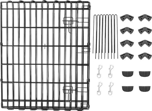 Tienda Basics Corralito plegable octagonal, cuadrado, rectangular de metal para...