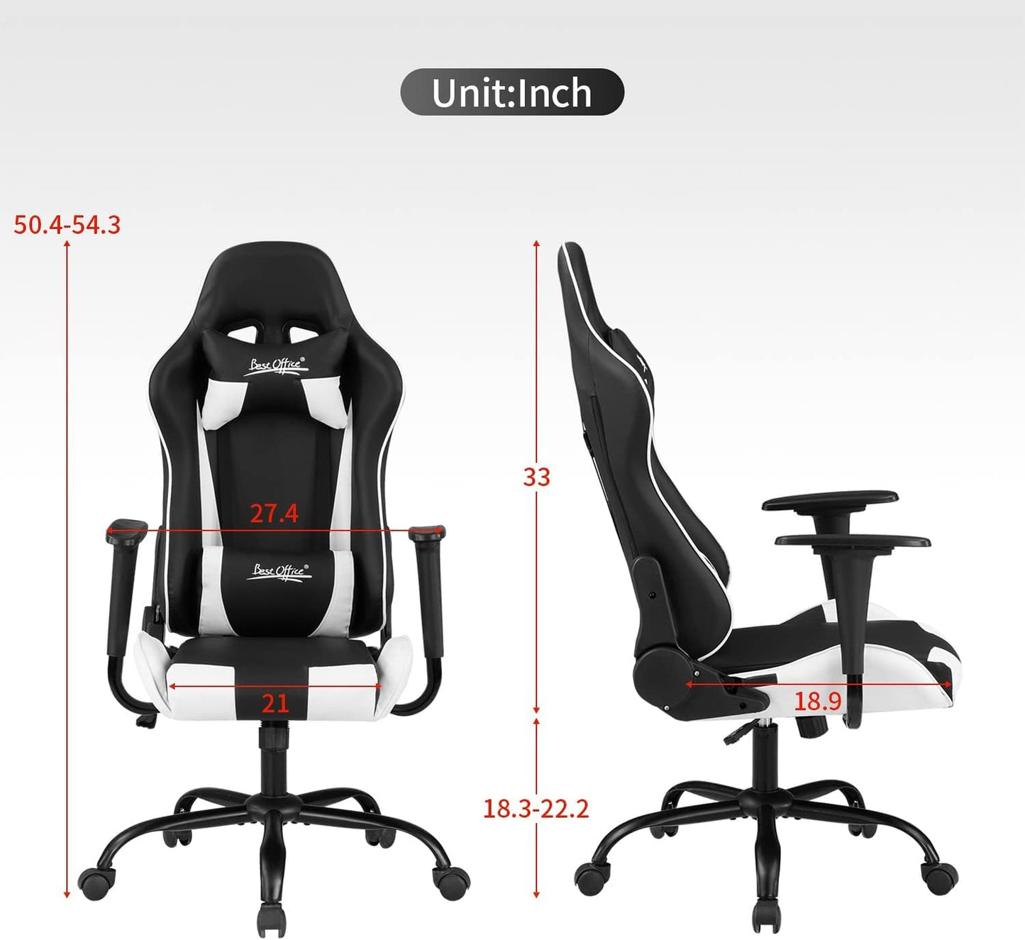 Silla de juegos para adultos, silla de PC, silla de juego, silla reclinable...