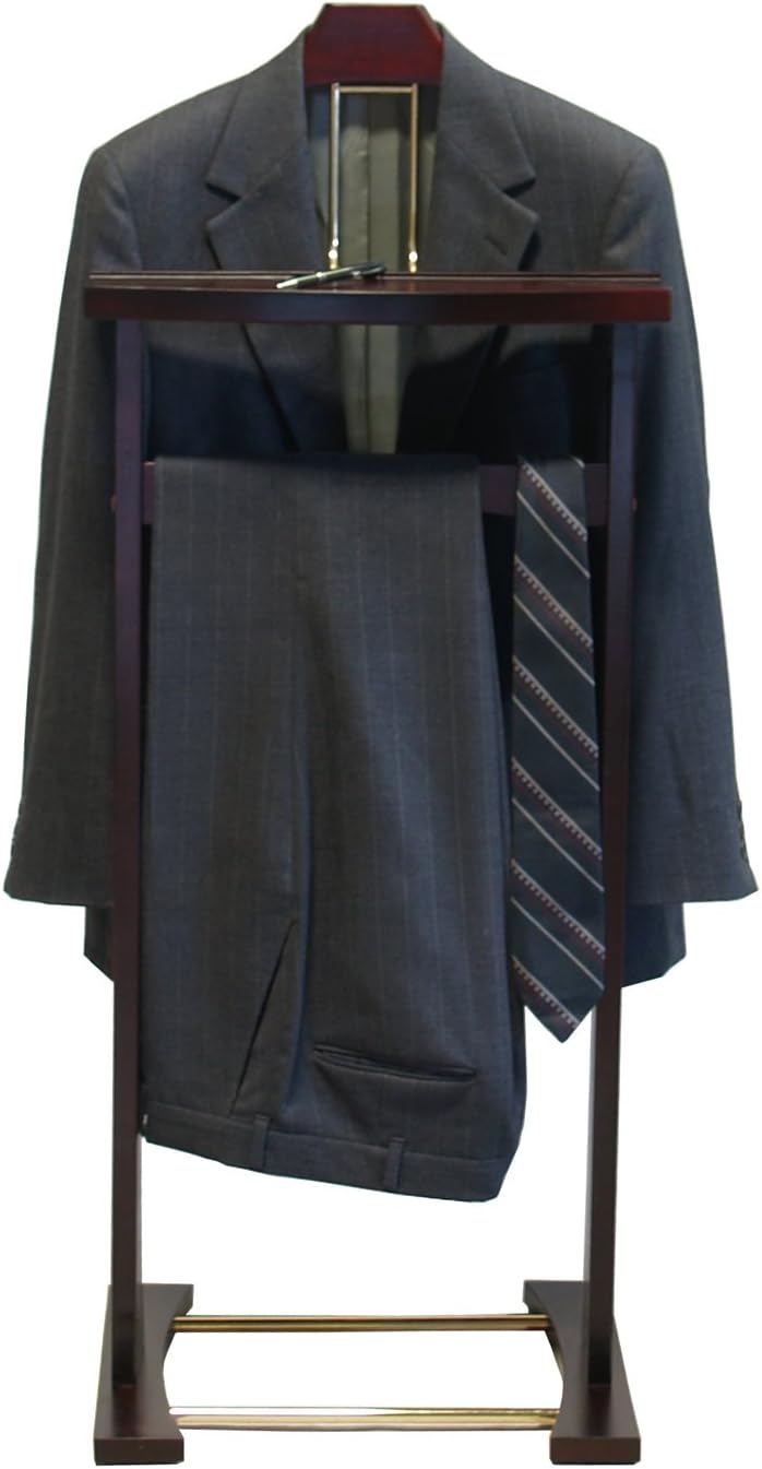 Proman Products Ashton Valet VL36006 - Soporte para traje con bandeja superior,...