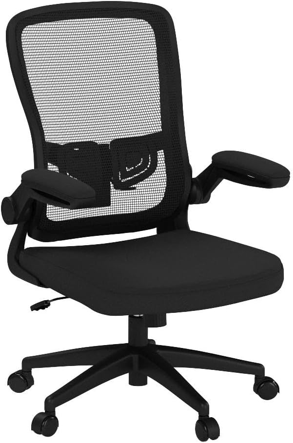 Felixking Silla de oficina, ergonómica de escritorio con altura ajustable y...