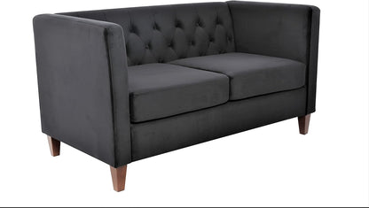 Muebles clásicos con capitoné y modernos para sala de estar, sofá universitario