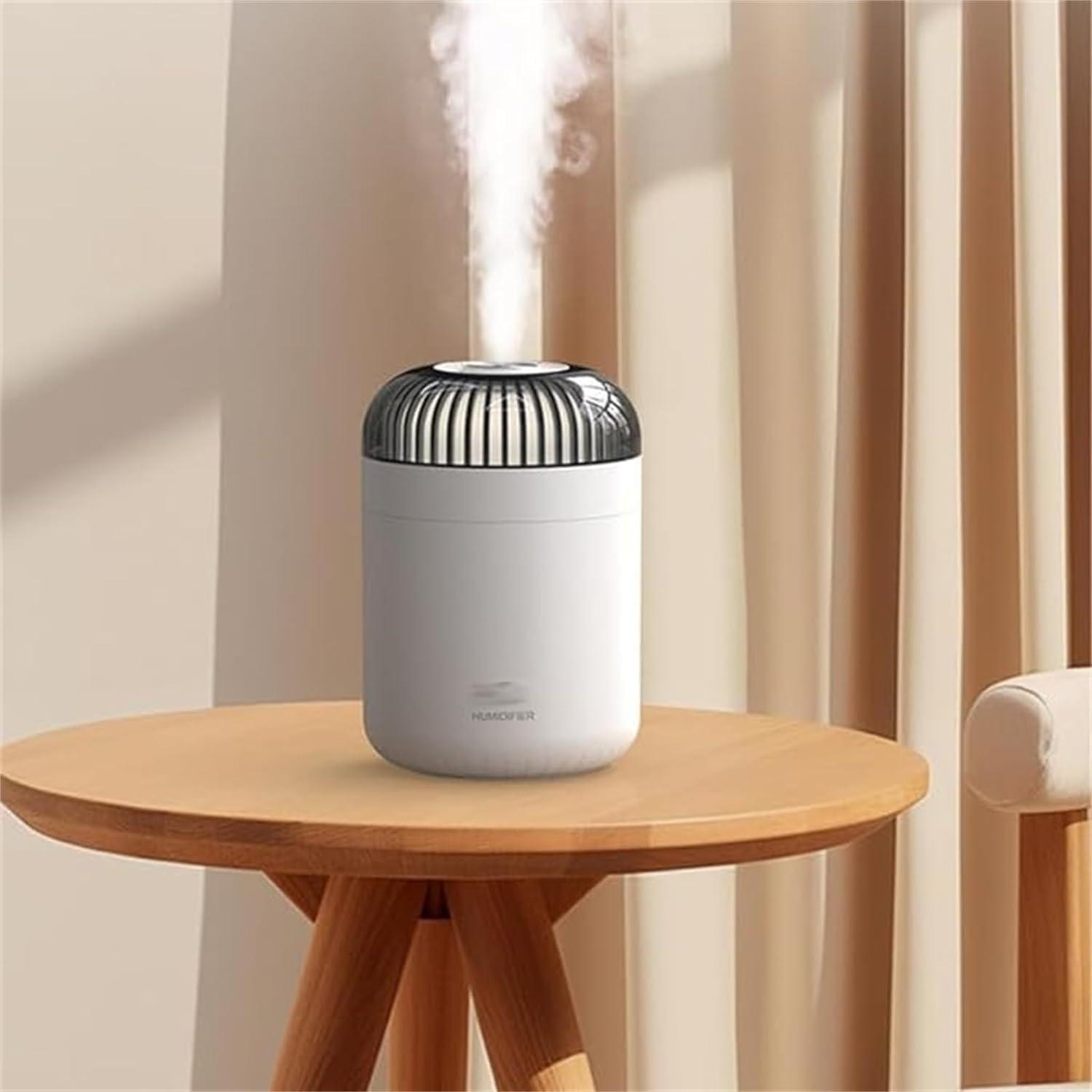 Dreamzy Humidificadores para dormitorio, humidificador de luz nocturna portátil