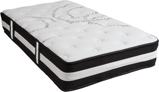 Colchón Capri cómodo, de espuma certificada por CertiPUR-US, de 12 pulgadas,