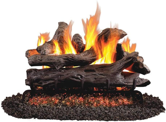 Peterson Real Fyre - Juego de troncos de madera flotante costera de 18 pulgadas...