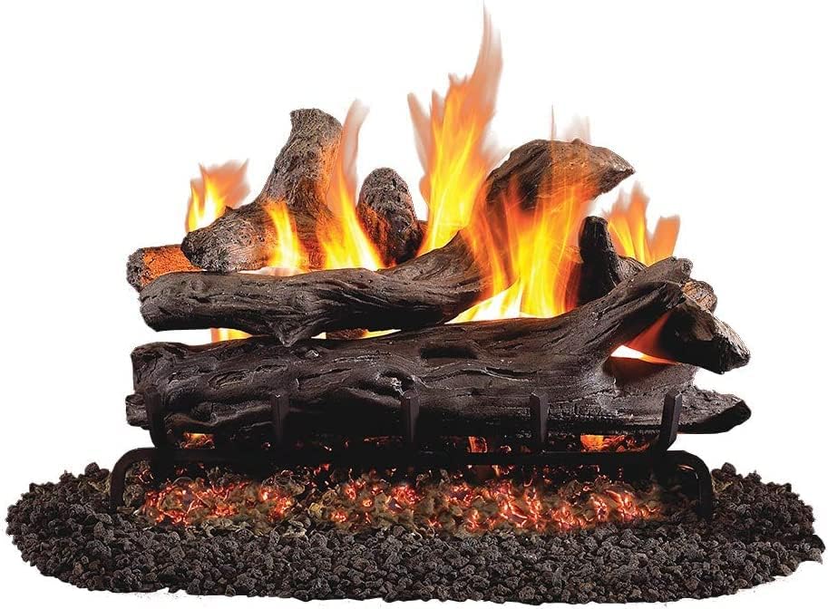 Peterson Real Fyre - Juego de troncos de madera flotante costera de 18 pulgadas...