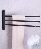 GERZWY Toallero de baño Swing Out Towel Bar SUS 304 Acero Inoxidable Baño...