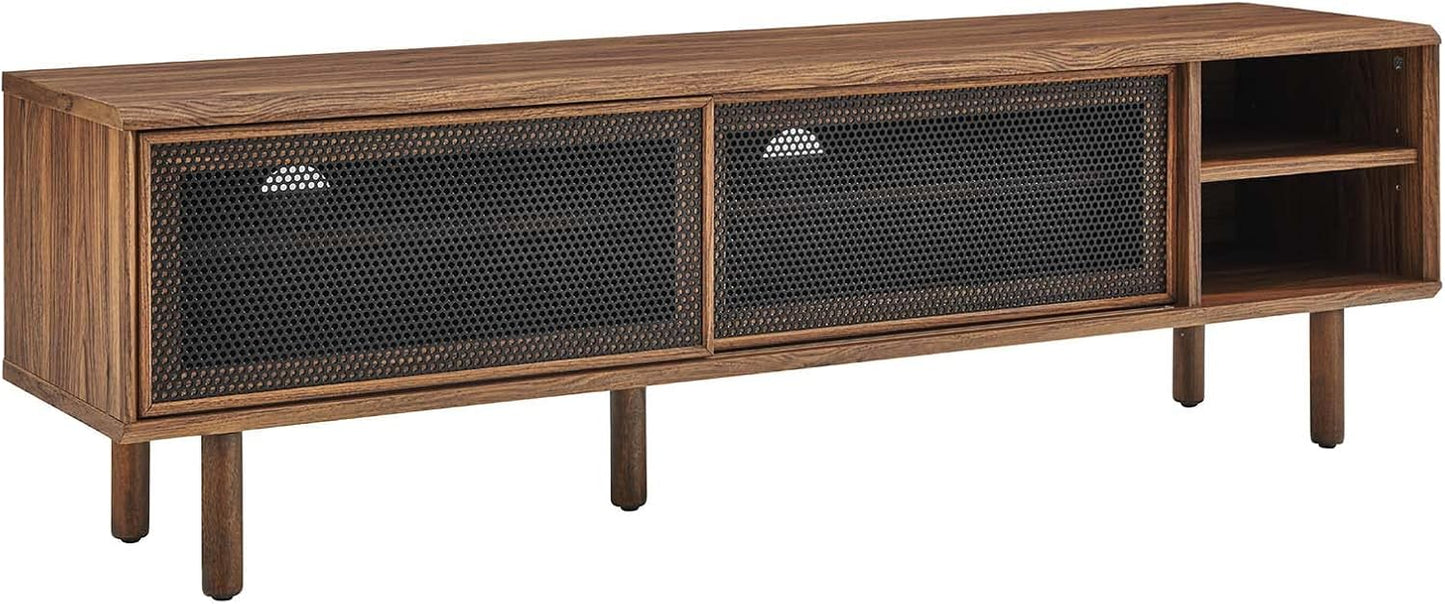 Kurtis, soporte de TV de 60 pulgadas, nogal