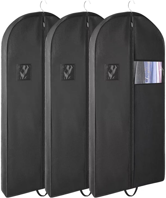 3 bolsas de ropa de 60 pulgadas para viajes, bolsas de ropa de vestir para...